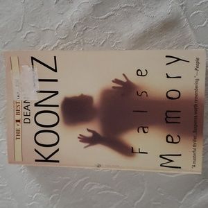 5 for $20. False Memory by Dean Koontz